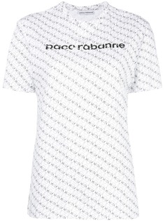 Paco Rabanne футболка с логотипом