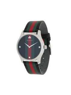 Gucci часы с полоской Web