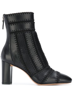 Alexandre Birman ботильоны с декоративной строчкой