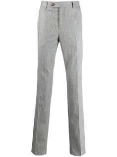 Brunello Cucinelli брюки в тонкую полоску