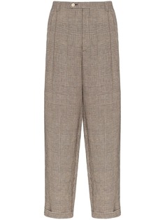 Gucci брюки в клетку