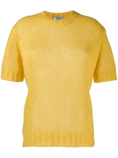Prada свитер с короткими рукавами