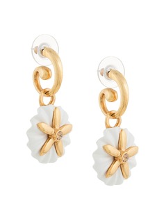 Oscar de la Renta маленькая серьга Morning glory