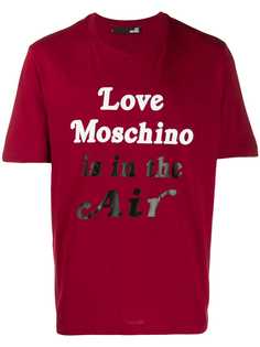 Love Moschino футболка Love Moschino is in the air