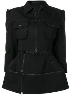 Yohji Yamamoto жакет c молниями