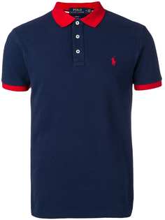 Polo Ralph Lauren рубашка-поло с контрастным воротником