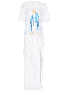 Filles A Papa платье-футболка Lourdes с кристаллами