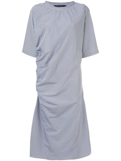 Sofie Dhoore полосатое платье со сборкой сбоку