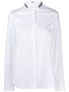 Brunello Cucinelli декорированная рубашка