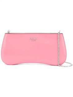 Prada мини-клатч на молнии
