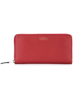 Smythson кошелек с круговой молнией