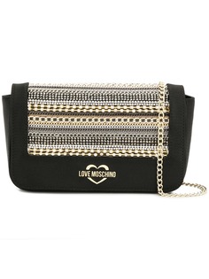 Love Moschino сумка через плечо с кристаллами