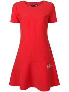 Love Moschino расклешенное платье с логотипом