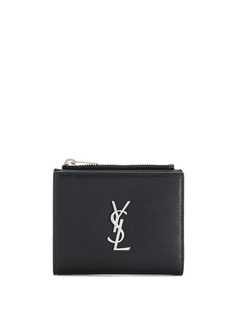 Saint Laurent кошелек c декором Monogram