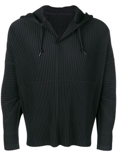 Homme Plissé Issey Miyake hooded sweatshirt