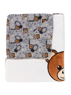 Moschino Kids одеяло с принтом