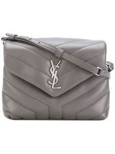 Saint Laurent стеганая сумка на плечо Monogram