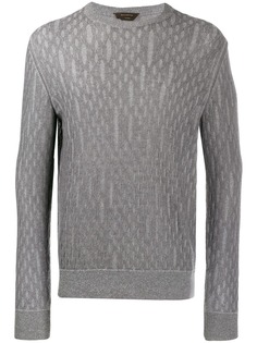 Ermenegildo Zegna трикотажный свитер с круглым вырезом