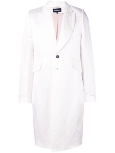 Ann Demeulemeester однобортное пальто