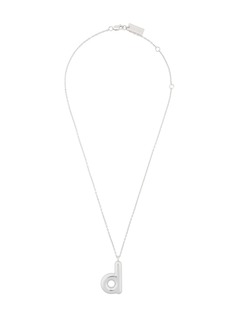 Marc Jacobs колье с кулоном в виде буквы