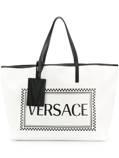 Versace сумка-тоут с логотипом