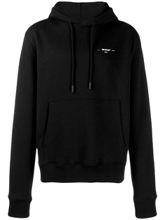 Off-White logo printed hoodie