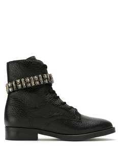 Schutz SCHUTZ S2065200170002 BLACK(ENFEITE) Furs & Skins->Leather