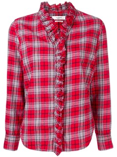 Isabel Marant Étoile рубашка с длинными рукавами в клетку