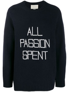 Gucci свитер All Passion Spent