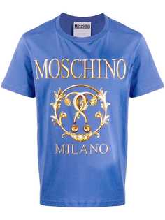 Moschino футболка с логотипом