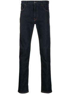 Fendi джинсы скинни с логотипом FF на кармане