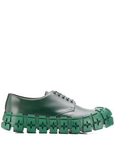 Prada массивные туфли дерби
