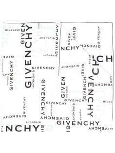 Givenchy шарф с бахромой