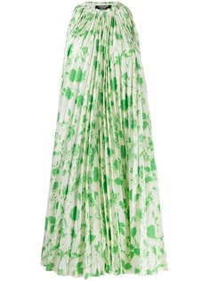 Calvin Klein 205W39nyc плиссированное платье с цветочным принтом