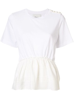 3.1 Phillip Lim футболка с присборенной талией
