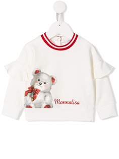 Monnalisa топ с принтом