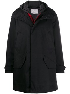 Woolrich дафлкот с капюшоном