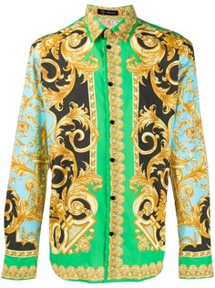 Versace рубашка с принтом Baroque