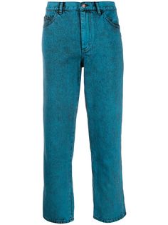 Marc Jacobs cropped turn up jeans