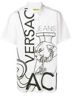 Versace Jeans рубашка с принтом