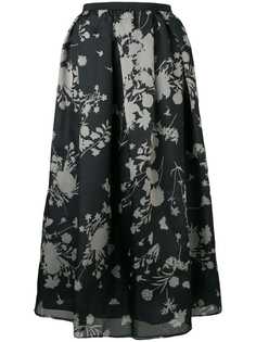 Max Mara Studio юбка с цветочным принтом