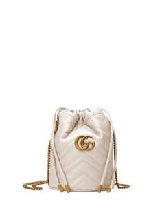 Gucci маленькая сумка-ведро GG Marmont