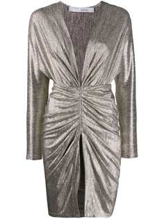 Iro Cilty metallic dress