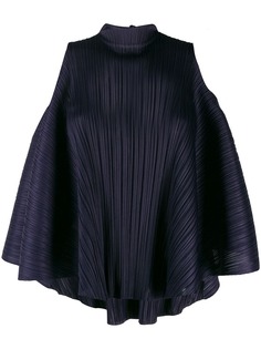 Pleats Please By Issey Miyake deconstructed pleated top