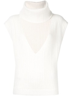 Jacquemus Aube knitted top