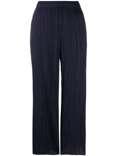 Pleats Please By Issey Miyake high-waisted pleated trousers