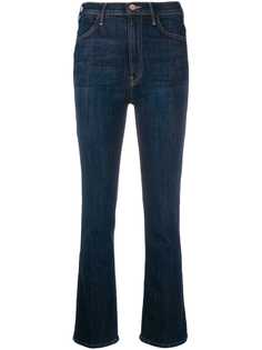 Mother cropped bootcut jeans