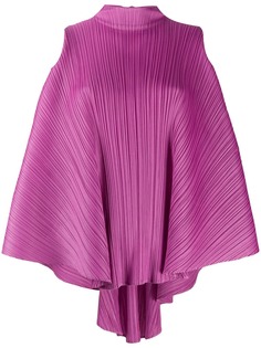 Pleats Please By Issey Miyake deconstructed pleated top