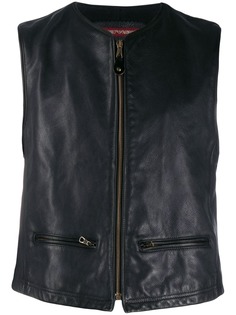Giorgio Armani Pre-Owned жилет на молнии 1990-х годов