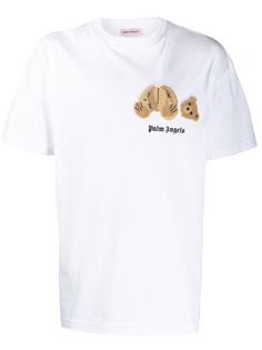 Palm Angels PALM ANGELS PMAA001F194130400150 WHITE BROWN